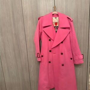 Burberry Pink Trench Coat